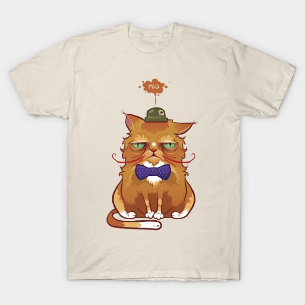 Crabby Cat T-Shirt by Morts